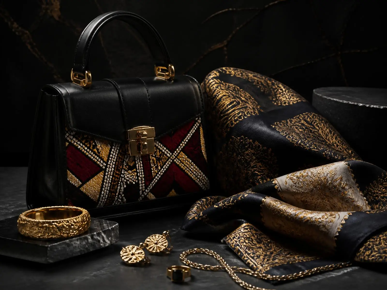 Silk Scarf Set