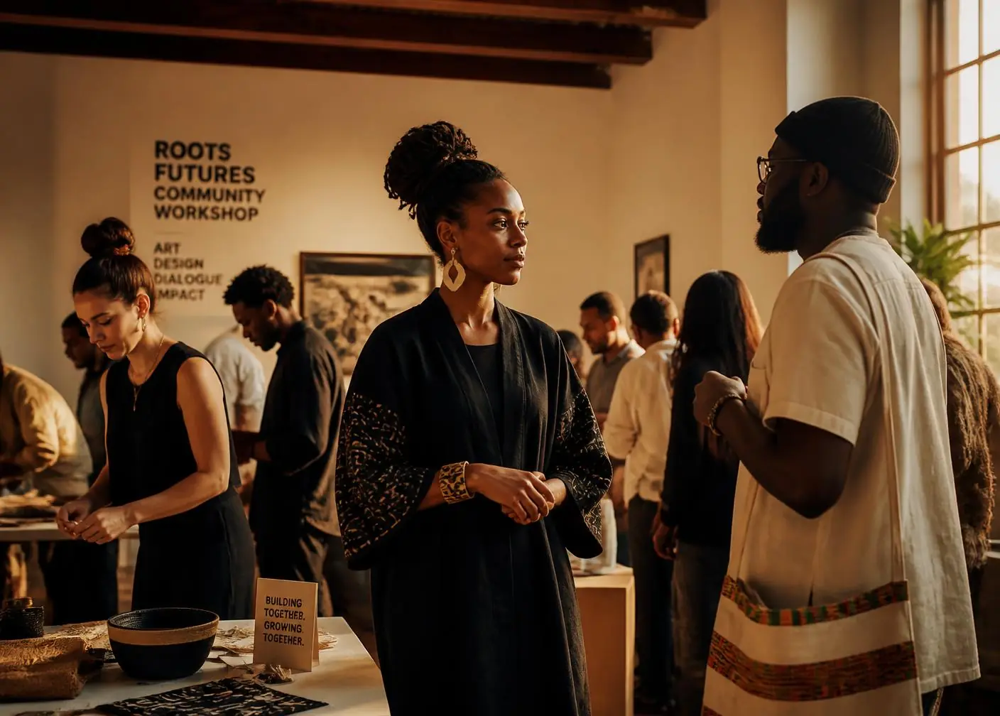 Events — Openings, workshops and community projects.